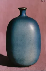 (91-24 refired) oval bottle