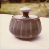 Covered jar
