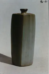 Squared columnar bottle