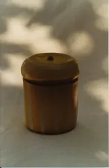 Small covered jar