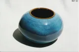 Squared ovoid bowl