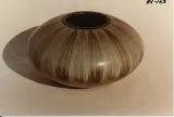 Oblate sphere vase