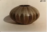 Oblate sphere vase